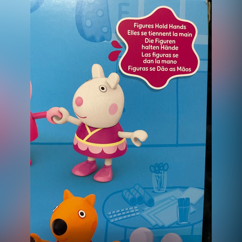 Hasbro Peppa Pig & Friends Play date 10 figurines NEW IN PACKAGE! - Picture 8 of 10